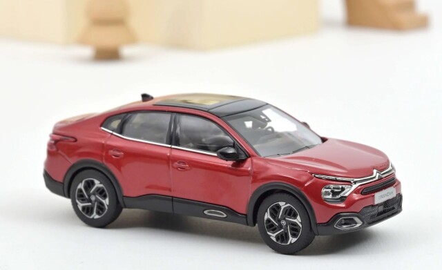 【貨物輸送無料】 NOREV 1/43 シトロエン C4 X 23 エリクシールレッド 遣っ付ける品ダイキャストミニカー 155482