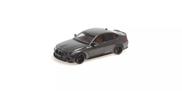 【送料無料】　MINICHAMPS 1/18 BMW M3 2024 グレーメタリック 完成品ミニカー 110020221