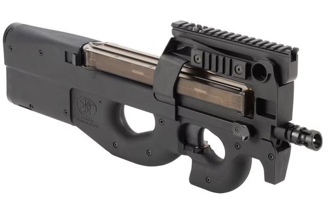 【貨物輸送無料】 EMG/King Arms FN P90 Tactical BK 電動火器 18歳以上用 KA-AG-93-BK-FN