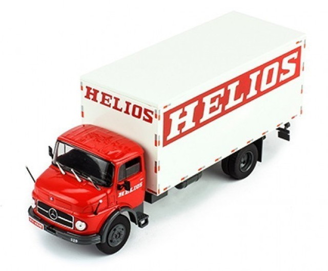 【貨物輸送無料】 IXO MODELS 1/43 メルセデスベンツ L1618 1969 HELIOS 研ぎ澄ます品ダイキャストミニカー TRU026