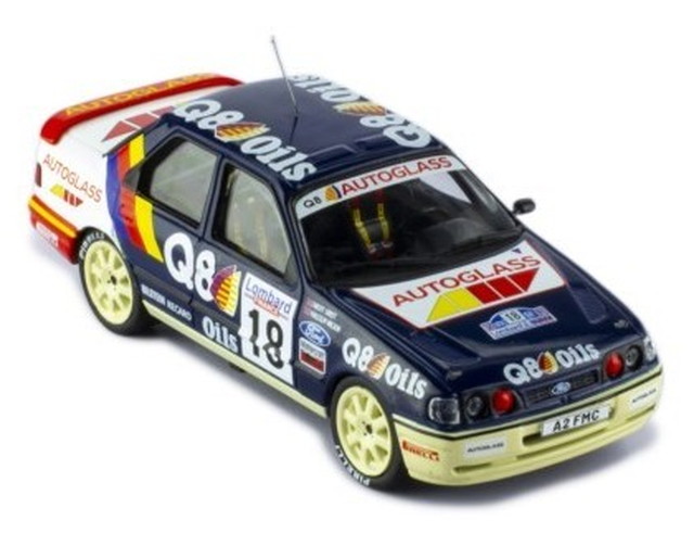 【貨物輸送無料】 IXO MODELS 1/43 シ内鰓 RS コスワース 1991年RACラリー #18 M.Wilson/N.Grist 切り上げる品ダイキャストミニカー RAC405B