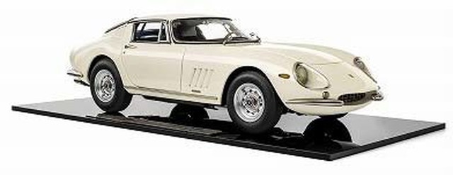 【貨物輸送無料】 CMC 1/18 フェラーリ 275 GTB/C 1966 象牙色 研ぎ澄ます品ダイキャストミニカー M241