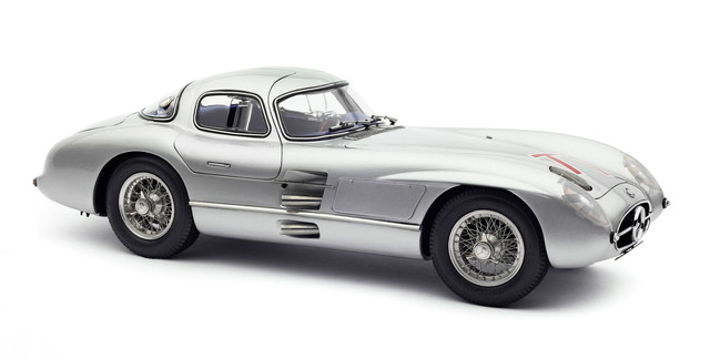 【送料無料】　CMC 1/18 メルセデス・ベンツ 300 SLR クーペ 1955 ツーリストトロフィー #T1 Wolfgang Von Trips 完成品ダイキャストミニカー M245｜トイスタジアム1号店