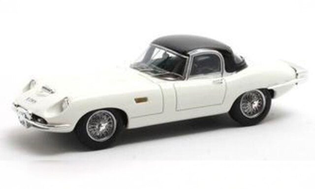 【貨物輸送無料】 MATRIX 1/43 ジャガー E印字機 読み込むはやりっ子 フルア クローズド 白いこと 成し遂げる品ミニカー MX51001103