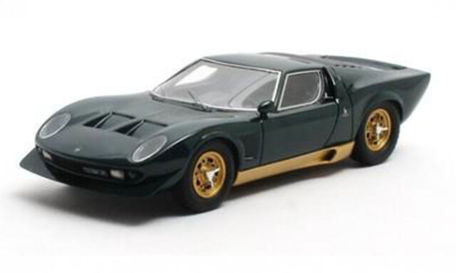 【貨物輸送無料】 MATRIX 1/43 ランボルギーニ ミウラ P400S ミレキオディ 緑であること 切り上げる品ミニカー MX51207011