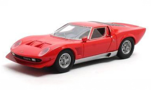 【貨物輸送無料】 MATRIX 1/43 ランボルギーニ ミウラ P400S ミレキオディ 赤いこと 切り上げる品ミニカー MX51207012
