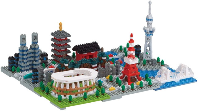【送料無料】　ナノブロック　nanoblock　NB_040　東京