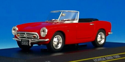 楽天市場】ホンダ S800 1966 オープンルーフ レッド 1/43 FIRST43