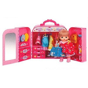 楽天市場】メルちゃん おかたづけばっちり おしゃれクローゼット