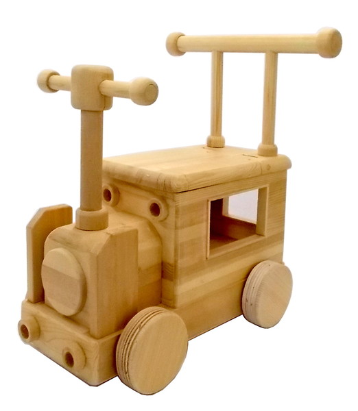 送料無料 職人の手作り おおきな木のおもちゃ きかんしゃ 木製玩具 国産 Purplehouse Co Uk