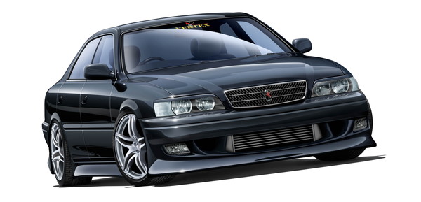 ☆美品☆JZX100 チェイサー ツアラーV HPI製 エアクリーナー 1JZ ザ☆モデルカー 1/24 トヨタ JZX100 チェイサーツアラーV '98