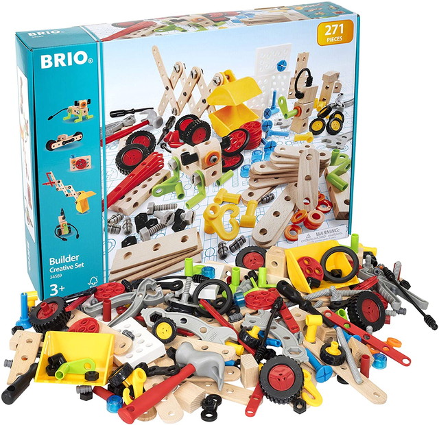 ビルダー クリエイティブセット 34589 木製 おもちゃ 知育玩具 ブリオ BRIO
