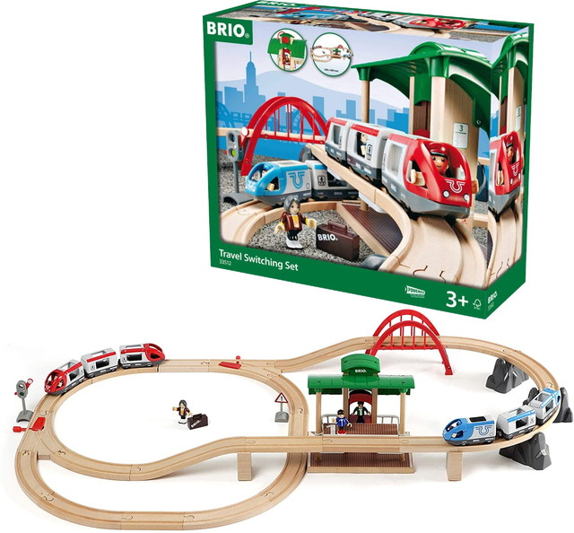 BRIO micki 木のレールおもちゃ 楽天市場】汽車セット 8の字 ミッキィ社 【正規輸入品