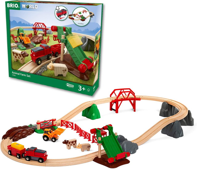 楽天市場 送料無料 アニマルファームセット 知育玩具 Brio ブリオ ジャパン トイスタジアム1号店