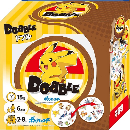 楽天市場 送料無料 同じマークを見つけよう ポケットモンスター ドブル Dobble カードゲーム トイスタジアム1号店