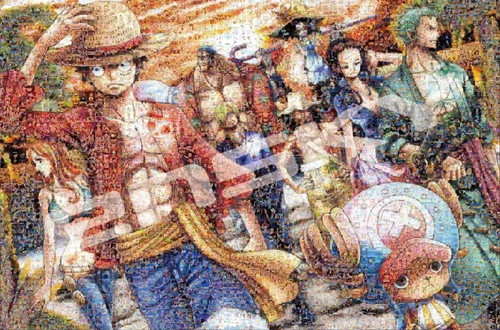 ワンピース ルフィ モザイクアート ジグソーパズル 1000ピース×2 Amazon.co.jp: エンスカイ(ENSKY) ONE PIECE ワンピースモザイク