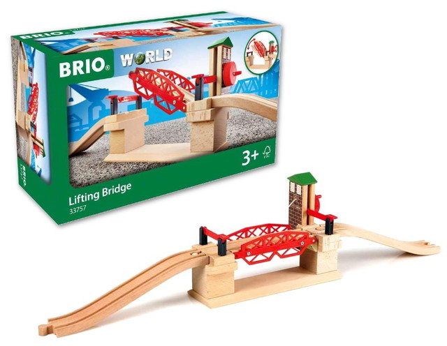 リフティングブリッジ 33757 BRIO 木製玩具