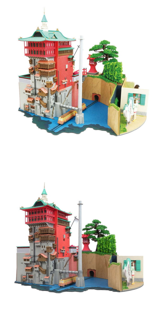 【6月30日発売予定】【送料無料】みにちゅあーとキットジブリシリーズ千と千尋の神隠しジオラマ千と千尋の神隠し公開20周年記念MK07-42