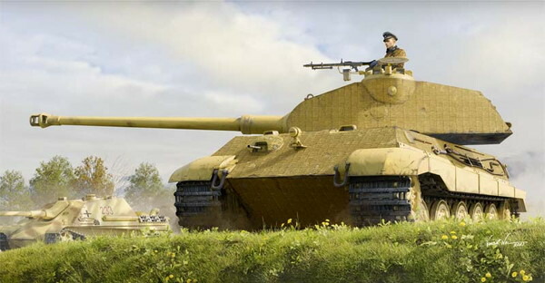 【送料無料】　HOBBY BOSS 1/35 ファイティングヴィークル ドイツ重戦車 キングタイガー(ポルシェ砲塔) 280009号車 プラモデル 84558