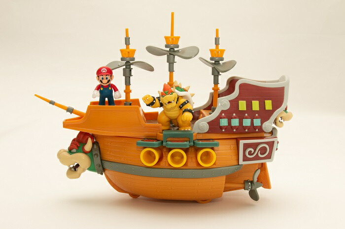 【送料無料】　スーパーマリオフィギュアコレクション フィギュア付きＤＸプレイセット クッパ戦艦　FPS-005