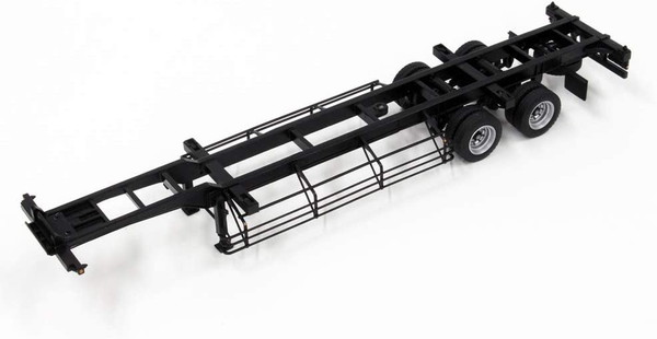 【送料無料】　プラッツ×ケンクラフト 1/50 日本トレクス 40フィート海上コンテナ専用運搬セミトレーラ ブラック 完成品 KK1008BK