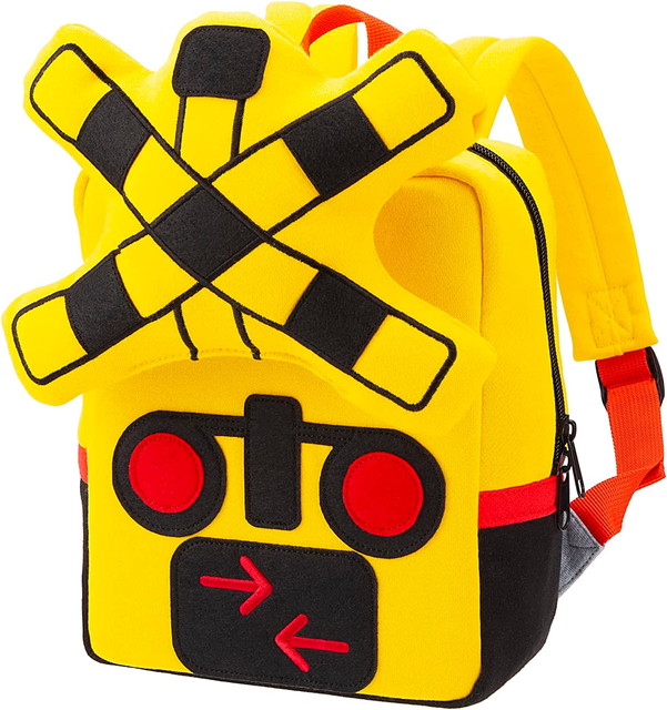 踏切柄 イエローリュック Amazon | [ポポンデッタ] Train Steady Go! てつどうリュック 踏切柄