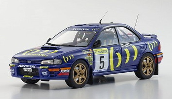 楽天市場】ENGUP 1/18 スバル インプレッサ WRX レプソル 555