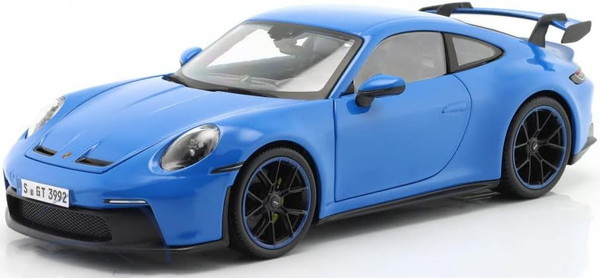 【送料無料】　Maisto 1/18 ポルシェ 911 GT3 2022 ブルー 完成品ダイキャストミニカー MS36458BL