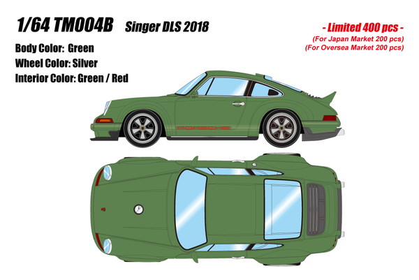 【貨物輸送無料】 Titan 64 1/64 歌うたい DLS 緑であること 研ぎ澄ます品ミニカー TM004B