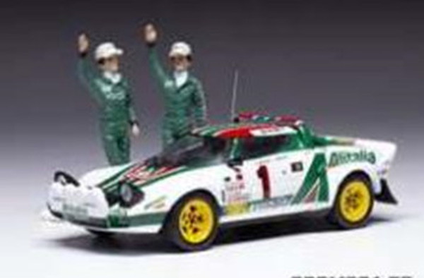 LANCIA STRATOS HF 1976ラリーモンテカルロ優勝仕様ミニカー LANCIA STRATOS HF 1976ラリーモンテカルロ優勝仕様ミニカー LANCIA
