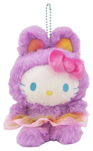 ハローキティ 紫色 ぬいぐるみ サンリオ ハローキティ マスコットコレクション タイニーチャム