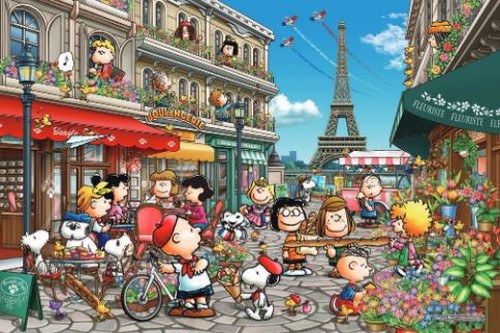 楽天市場】1000ピースジグソーパズル PEANUTS/スヌーピー 空き地