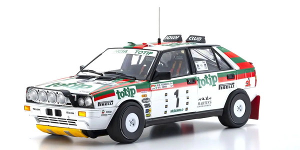 【★カタログ】 【送料無料】　京商オリジナル 1/18 ランチア デルタ HF 4WD タルガ・フローリオ \