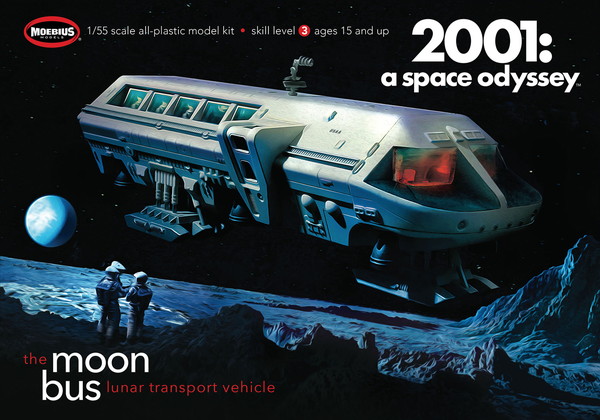 6月再入荷予定　【送料無料】　メビウスモデル 1/55 2001年宇宙の旅 ムーンバス プラモデル MOE2001-1R画像