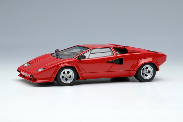 【貨物輸送無料】 EIDOLON 1/43 ランボルギーニ カウンタック LP5000 QV 1985 赤いこと 成し遂げる品ミニカー EM447A