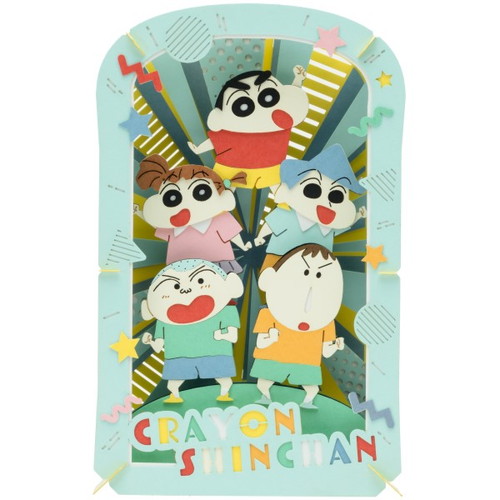 【ネコポス送料無料】　ペーパーシアター クレヨンしんちゃん カスカベ防衛隊 PT-L67画像