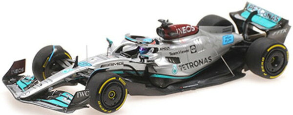 【送料無料】　MINICHAMPS 1/43 メルセデス AMG ペトロナス フォーミュラ ワン チーム F1 W13 Eパフォーマンス ジョージ･ラッセル ハンガリーGP 2022 3位入賞 完成品ミニカー 417221363