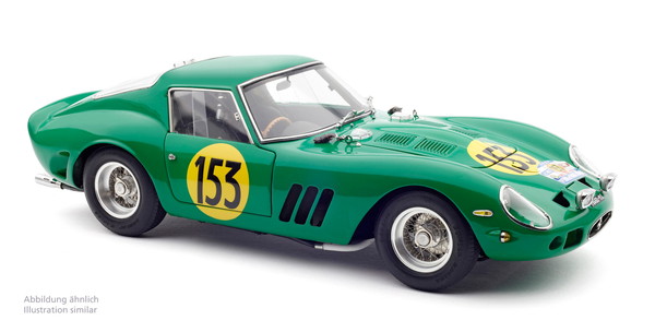 【送料無料】　CMC 1/18 フェラーリ 250 GTO 1962年ツール・ド・フランス #153 Piper/Margulies 完成品ダイキャストミニカー M-250