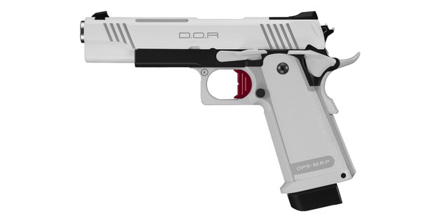 【送料無料】　東京マルイ ガスガン ガスブローバック ハイキャパ ホワイト D.O.R 18歳以上用｜トイスタジアム1号店