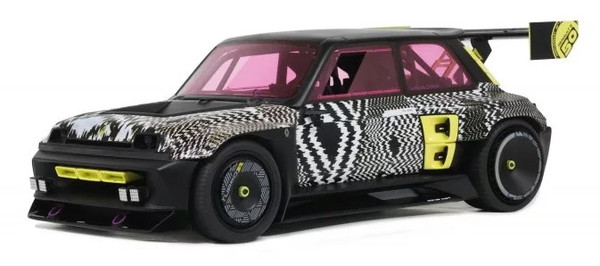 【送料無料】　OttO mobile 1/18 ルノー 5 ターボ 3E 2022 (ブラック) 完成品ミニカー OTM447