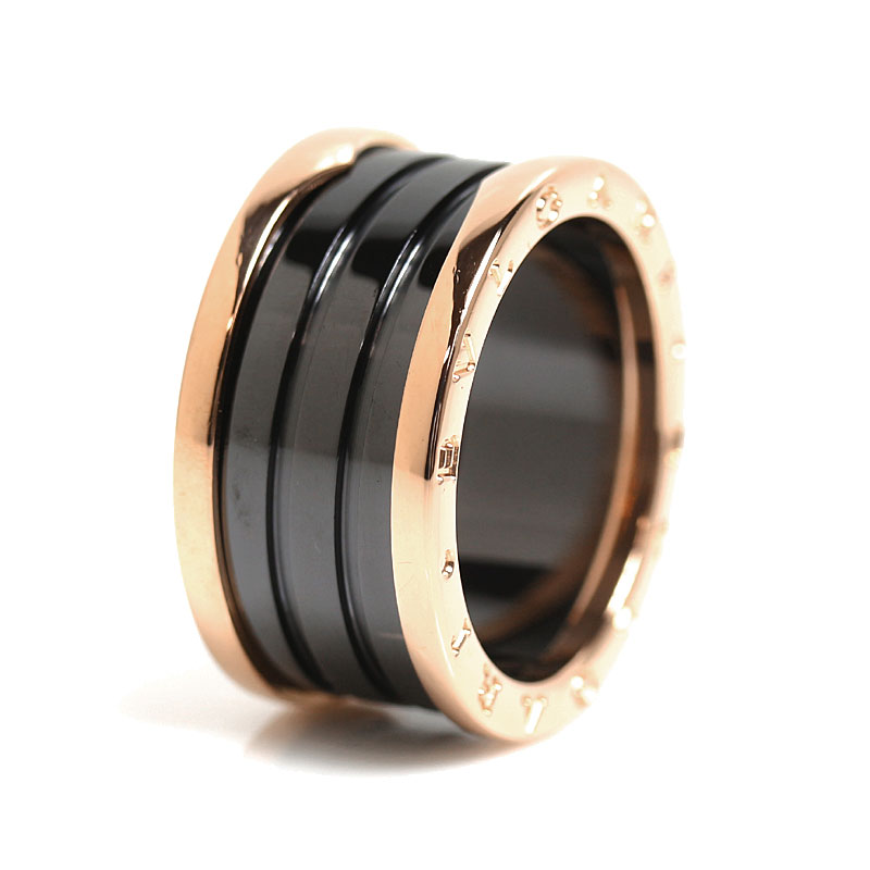 楽天市場 ブルガリ Bvlgari B Zero1 リング K18pg セラミック ビーゼロワン 指輪 メンズ ジュエリー アクセサリー 中古 Okura おお蔵 楽天市場店