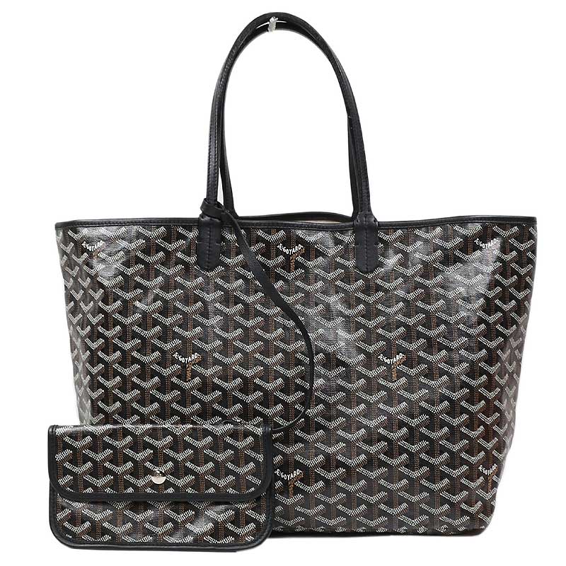 新品 トートバッグ ゴヤール Goyard サンルイpm ブラック ブラウン レディース トートバッグ 中古 Medicmedia Com