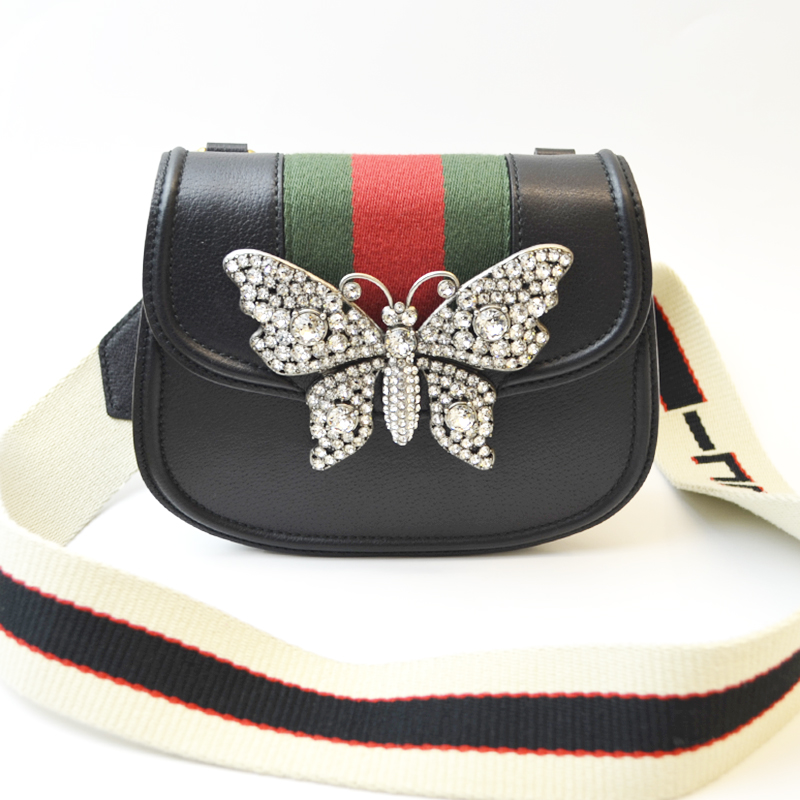 gucci butterfly purse