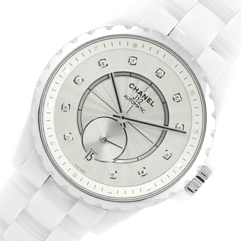 本物新品保証 H4345 セラミック J12 Chanel シャネル 自動巻き 腕時計 中古 メンズ Rashiastrologer Com