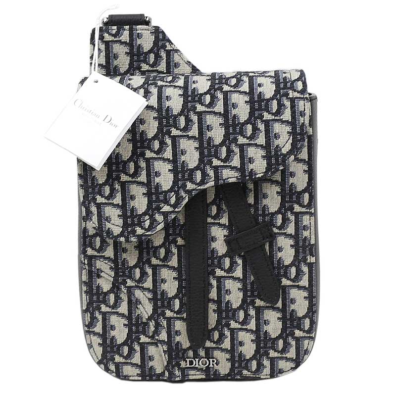 楽天市場 最大3万円offクーポン 6 1 クリスチャン ディオール Christian Dior サドルポーチ 1adpo171yky ベージュ ブラック メンズ ボディバッグ 中古 Okura おお蔵 楽天市場店