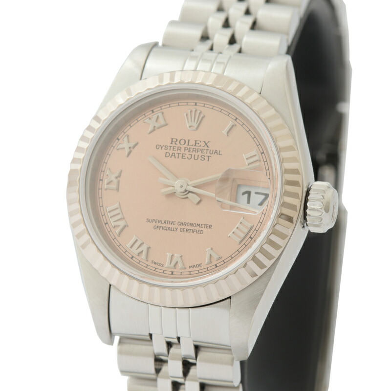 受賞店舗 ロレックス Rolex デイトジャスト ピンクローマ文字盤 自動巻き レディース 腕時計 新しいコレクション Indrhi Gob Do