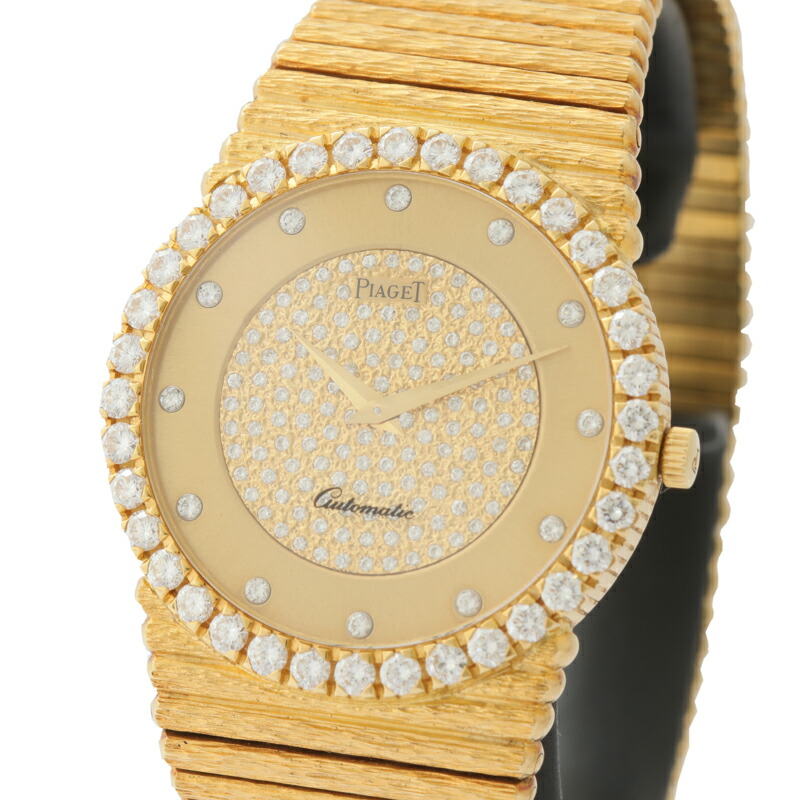無料発送 ピアジェ 腕時計 中古 メンズ 手巻き ダイヤモンド 金無垢 c516 ドレスウォッチ Piaget Rashiastrologer Com
