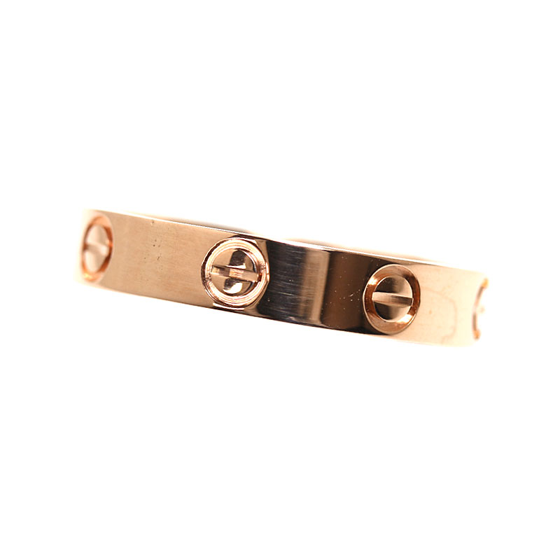 大きな割引 ウェディング Love Cartier カルティエ リング 中古 アクセサリー ジュエリー 指輪 K18pg 指輪 リング Onenobleco Com
