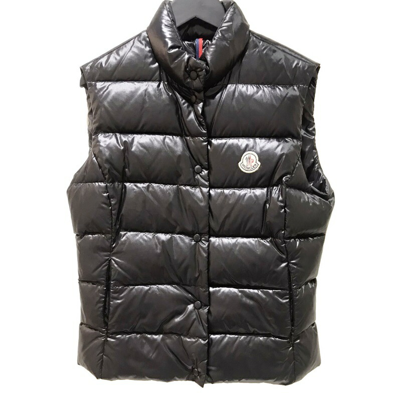 楽天市場 モンクレール Moncler ダウンベスト 442 サイズ 1 ブラック ダウンベスト レディース 中古 Okura おお蔵 楽天市場店