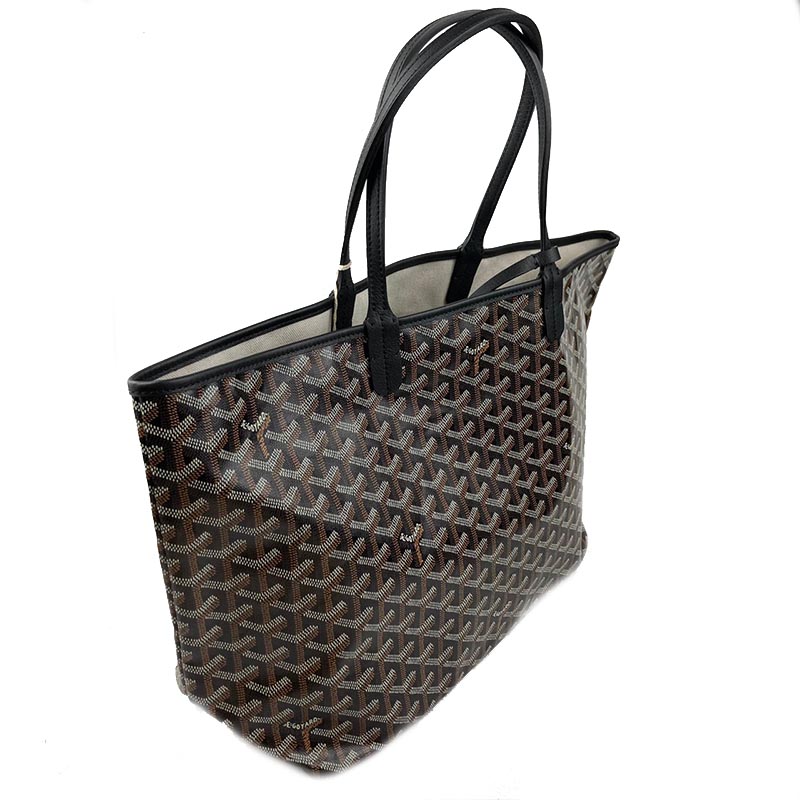 楽天市場 ゴヤール Goyard サンルイ Pm ブラック トートバッグ ショルダーバッグ レディース メンズ 中古 Okura おお蔵 楽天市場店